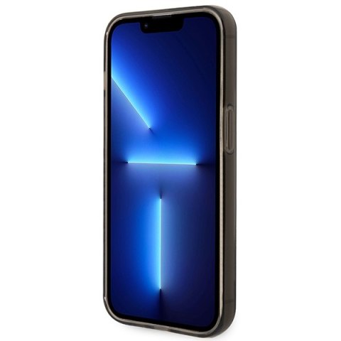 Guess GUHCP14LHGCOK iPhone 14 Pro 6,1" czarny/black hardcase Translucent