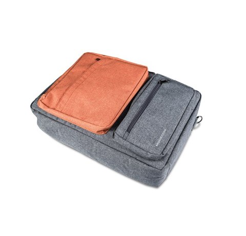 Plecak MODECOM Reno TOR-MC-RENO-ORG (maks.15.6"/Szaro-pomarańczowy)