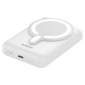 SAVIO POWERBANK 10000 MAH MAGNETYCZNY BIAŁY BA-13