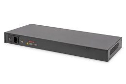 24 Port L2 Managed Gigabit Ethernet Switch with PoE Injector, 2 SFP Upload