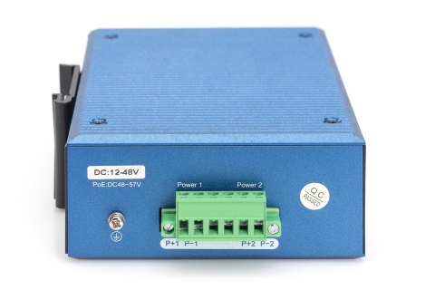 Industrial 8+2-Port Fast Ethernet PoE Switch 8 Port PoE FE RJ45, 2 GE SFP Ports