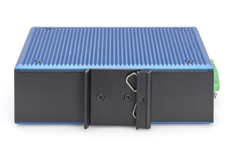 Industrial 8+2-Port Fast Ethernet PoE Switch 8 Port PoE FE RJ45, 2 GE SFP Ports
