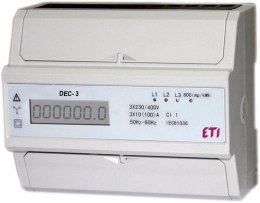 METER ELECTRICITY MODULAR 3F DEC-3