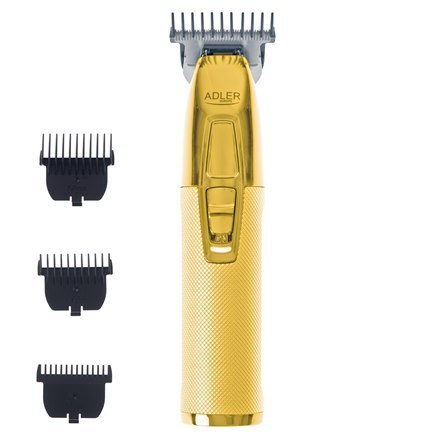 Adler | AD 2836g | Professional Trimmer | Cordless | Number of length steps 1 | Gold