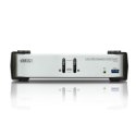 Aten CS1912 2-portowy przełącznik USB 3.0 DisplayPort KVMP™ (kable w zestawie) Aten | 2-portowy przełącznik USB 3.0 DisplayPort 