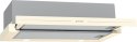 Okap teleskopowy GORENJE BHP62CLI 60 cm | sterowanie dotykowe | LED | kremowy