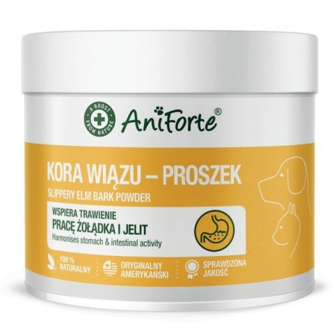 AniForte KORA WIĄZU - PROSZEK NA WSPARCIE TRAWIENIA DLA KOTA/PSA 100g
