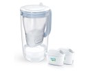 Dzbanek filtrujący Brita Glass+2 wkłady MaxtraPro PP (niebieski; 2,5l)