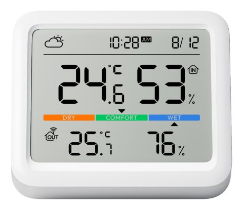 SwitchBot Meter Pro Biały LCD Bateria