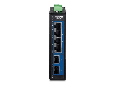 Trendnet TI-G5062 przełącznik sieciowy Nie zarządzany 2.5G Ethernet (100/1000/2500) Czarny