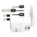 Adapter SKROSS Pro Light USB AC30PD World, biały