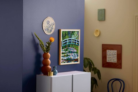 LEGO Art 31220 - Claude Monet: Most nad stawem z liliami wodnymi