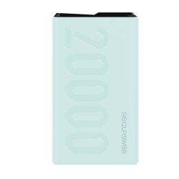 RealPower PB-20000PD+ Nutopia 20000 mAh Niebieski