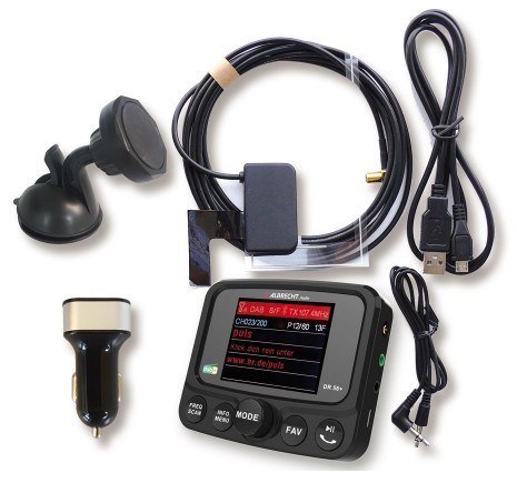 Albrecht DR 56+ Radio samochodowe Adapter DAB+