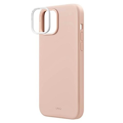 UNIQ etui Lino iPhone 14 Plus 6,7" różowy/blush pink