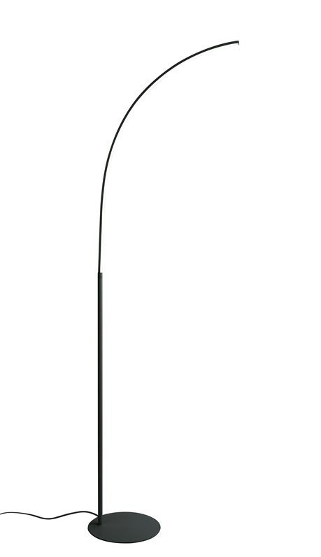 Lampa podłogowa LED SIBIU 4000 K czarna