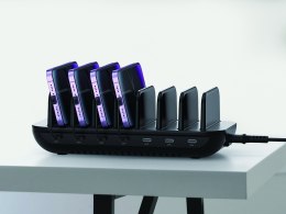 CONCEPTRONIC Ładowarka 7Port 7xUSB-C Multi 160WPD3.0 bk