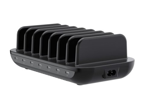 CONCEPTRONIC Ładowarka 7Port 7xUSB-C Multi 160WPD3.0 bk