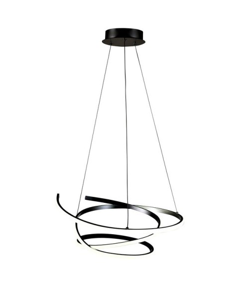 Lampa wisząca LED SIBIU 42 W 4000 K czarna