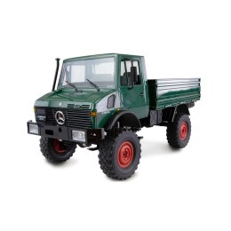Samochód zdalnie sterowany Amewi Mercedes-Benz Unimog Basic 4WD 1:12 RTR zielony