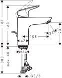 Hansgrohe Logis Chrom