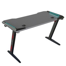 Biurko gamingowe Raptor GT100 120x60cm RGB czarne