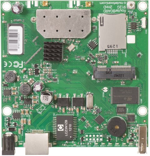 Router MikroTik RouterBOARD RB912UAG-2HPnD, 802.11b/g/n, RouterOS L4, miniPCIe