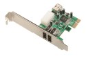 Dawicontrol DC-1394 PCIe FireWire Controller adapter IEEE 1394/Firewire