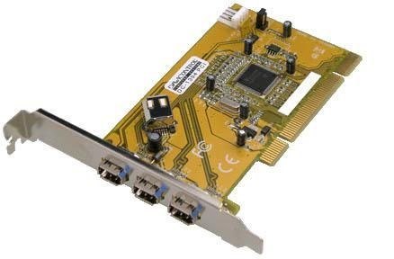 Dawicontrol DC-1394 PCIe FireWire Controller adapter IEEE 1394/Firewire