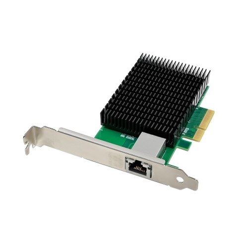 Karta sieciowa LevelOne GB PCIe4x 1xRJ45 10Gbps zielona