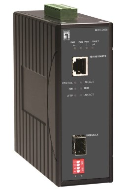 LevelOne IEC-2000 - 10Base-T - 100Base-TX - 1000Base-TX - 1000Base-LX - 1000Base-SX - IEEE 802.3 - IEEE 802.3ab - IEEE 802.3u - 
