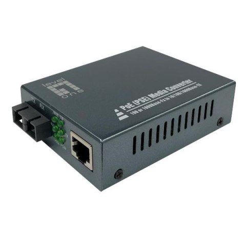 LevelOne GVT-2013 konwerter sieciowy 1000 Mbit/s 850 nm Multifunkcyjny Szary
