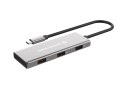 Conceptronic HUBBIES17G huby i koncentratory USB 3.2 Gen 2 (3.1 Gen 2) Type-C 10000 Mbit/s Szary