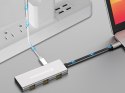 Conceptronic HUBBIES17G huby i koncentratory USB 3.2 Gen 2 (3.1 Gen 2) Type-C 10000 Mbit/s Szary