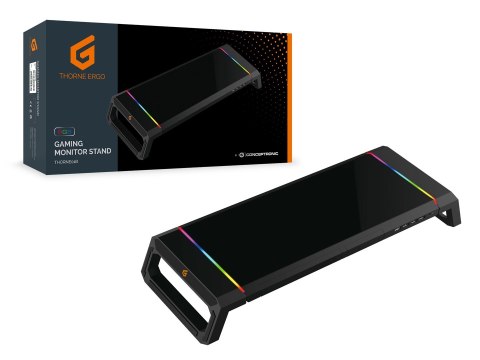 Conceptronic THORNE01B uchwyt / stojak do monitorów Biurko Czarny