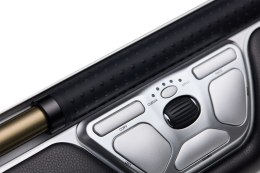 Contour Design RollerMouse Czerwony, przewodowy, USB Type-C, 2800 DPI, srebrny