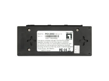 LevelOne POI-2002 adapter PoE Fast Ethernet 52 V