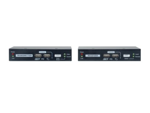 Przedłużacz KVM LevelOne KVM-9036 przez IP 2xUSB