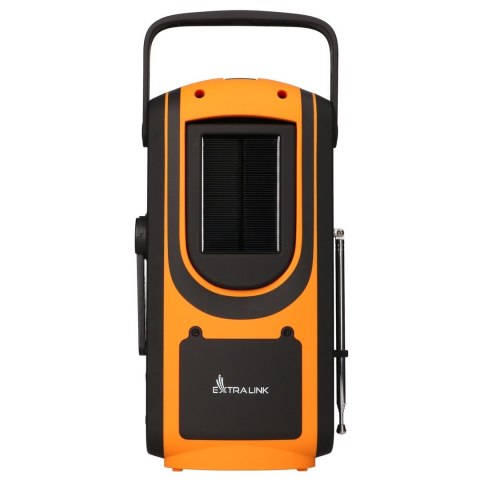 Extralink Power Ranger EPS-6000 | Powerbank | 6000mAh, Radio FM, Lampka LED, Dynamo, Panel solarny