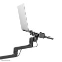 Neomounts DS20-425BL1 stojak na laptop Ramię notebooka Czarny 43,9 cm (17.3")