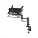 Neomounts DS20-425BL1 stojak na laptop Ramię notebooka Czarny 43,9 cm (17.3")
