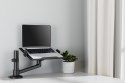 Neomounts DS20-425BL1 stojak na laptop Ramię notebooka Czarny 43,9 cm (17.3")