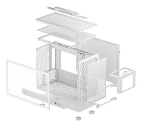 DeepCool CH160 PLUS WH Small Form Factor (SFF) Biały