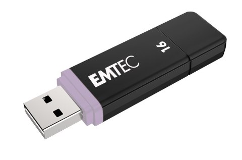 Emtec K100 pamięć USB 16 GB USB Typu-A 2.0 Czarny, Wielobarwny