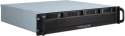 Inter-Tech IPC 2U-2404S Rack Czarny, Srebrny