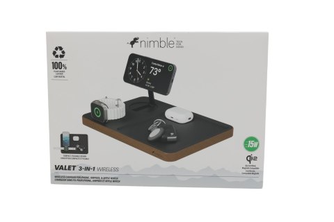 Nimble Valet 3-in-1 Wireless Charger