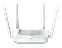 D-Link EAGLE PRO AI AX1500 Smart Router router bezprzewodowy Gigabit Ethernet Dual-band (2.4 GHz/5 GHz) Biały