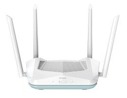 D-Link EAGLE PRO AI AX1500 Smart Router router bezprzewodowy Gigabit Ethernet Dual-band (2.4 GHz/5 GHz) Biały