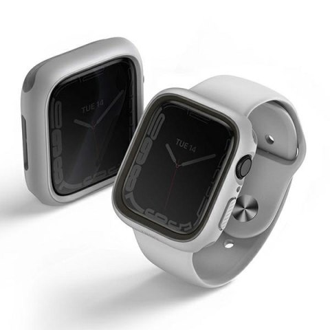 UNIQ etui Moduo Apple Watch Series 4/5/6/7/8/SE 40/41mm kredowy-szary/ chalk-stone grey