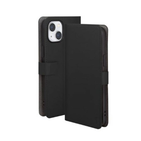 UNIQ etui book Journa iPhone 14 6,1" czarny/midnight black